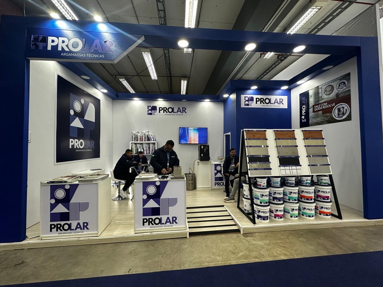 Stand personalizado em feira